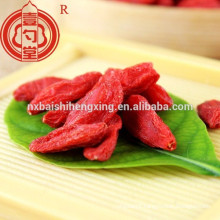 China certified organic goji berry in dried fruit use for goji berry powder